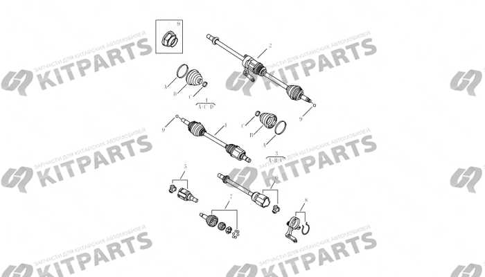 DRIVING SHAFT Geely