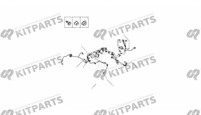 Жгут проводки двигателя [JLD-4G24] Geely